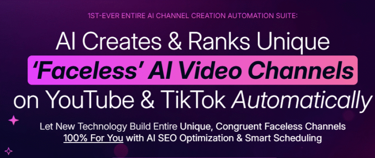 ChannelBuilderAI is an AI-powered video creation and automation suite designed to help users create and grow faceless YouTube channels with zero experience