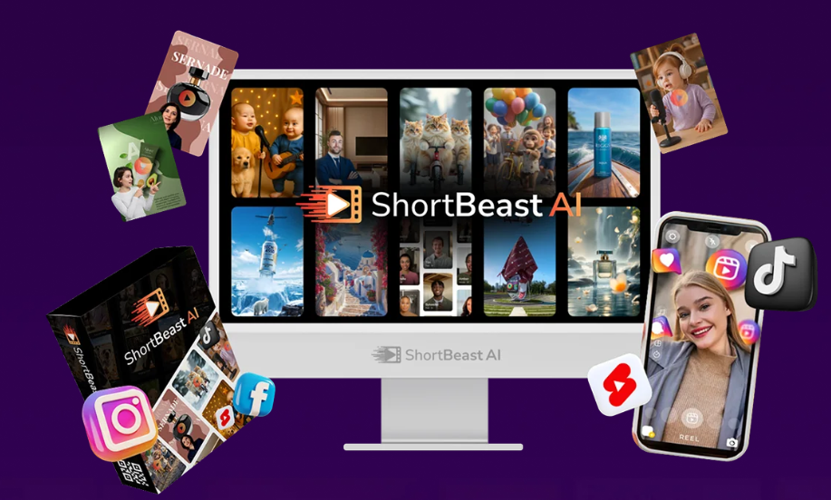 CREATE 10+ STUDIO QUALITY SCROLL-STOPPING SHORT VIDEO — From a Keyword, Auto-Prompt or Image