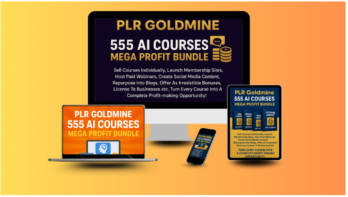 Sell Courses Individually, Launch Membership Sites, Host Paid Webinars, Create Social Media Content, Repurpose Into Blogs , Offer As Irresistible Bonuses, License To Businesses etc, Turn Every Course Into A Complete Profit-making Opportunity!