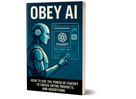 Obey AI shows you how to get the AI to create products, sales letters, and bring you traffic. So that you don't have to work hard anymore.
