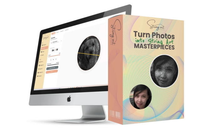 Turn Your Photos into $200–$500 String Art Masterpieces Discover the art of painting with thread and turn wedding photos, pets, or family portraits into stunning, high-ticket string art